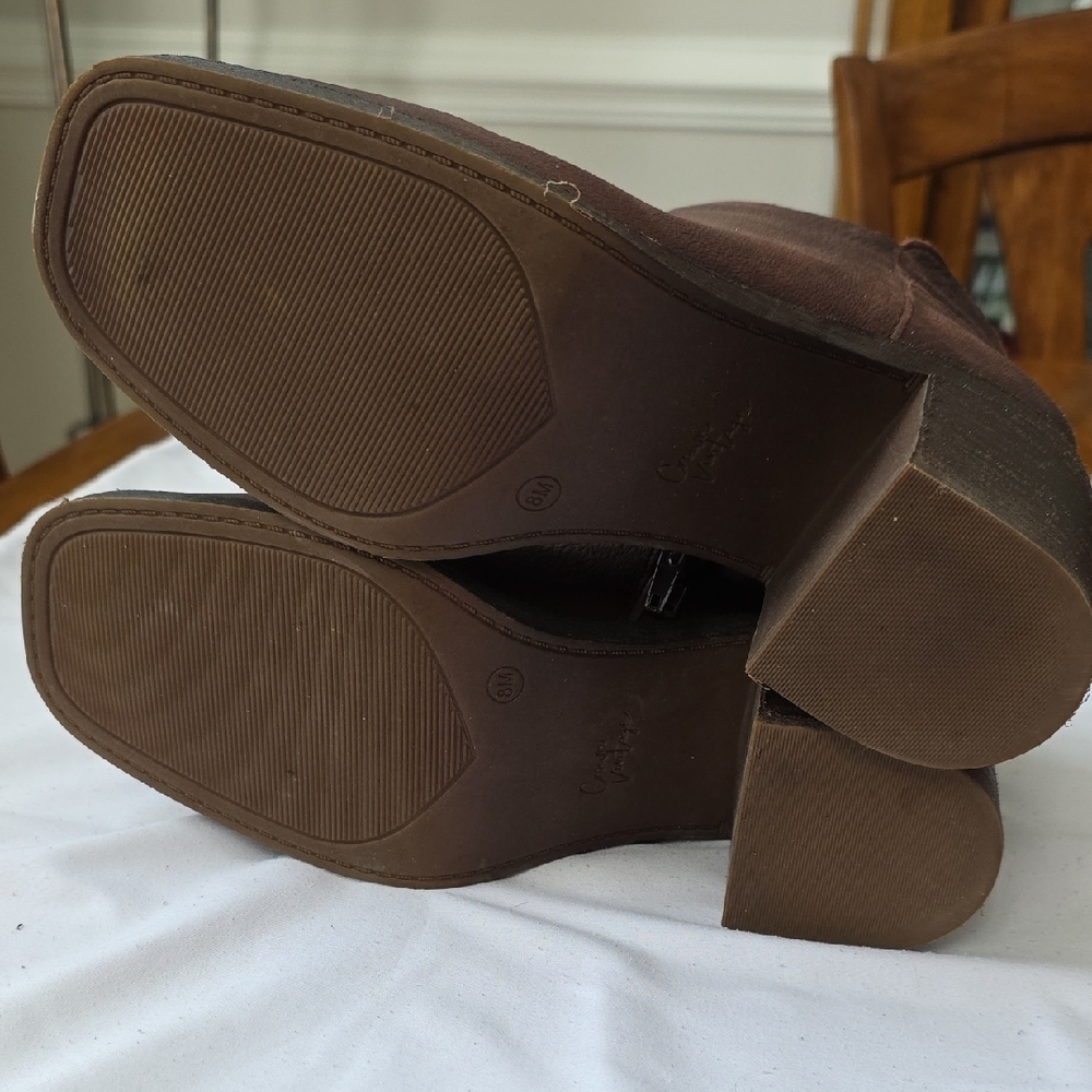 Crown Vintage Hashel Dark Brown Leather Ankle Boots - Picture 6 of 7